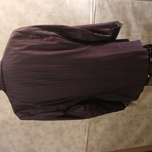HOLLAND AND SHERRY PURPLE BLAZER 44L - Picture 6 of 8